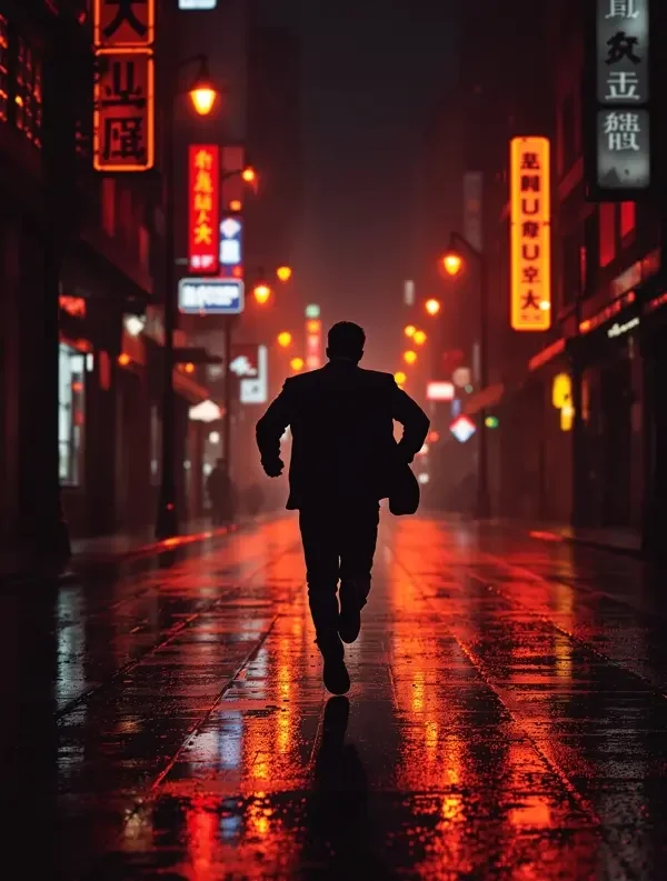 暗夜追踪 短剧海报